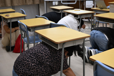 23_0917 避難訓練（写真①）